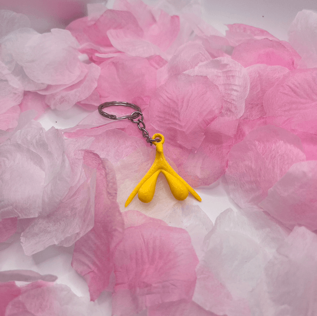 Porte clé clitoris coloris Aléatoire